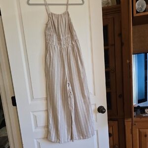 Women's Striped Jumpsuit